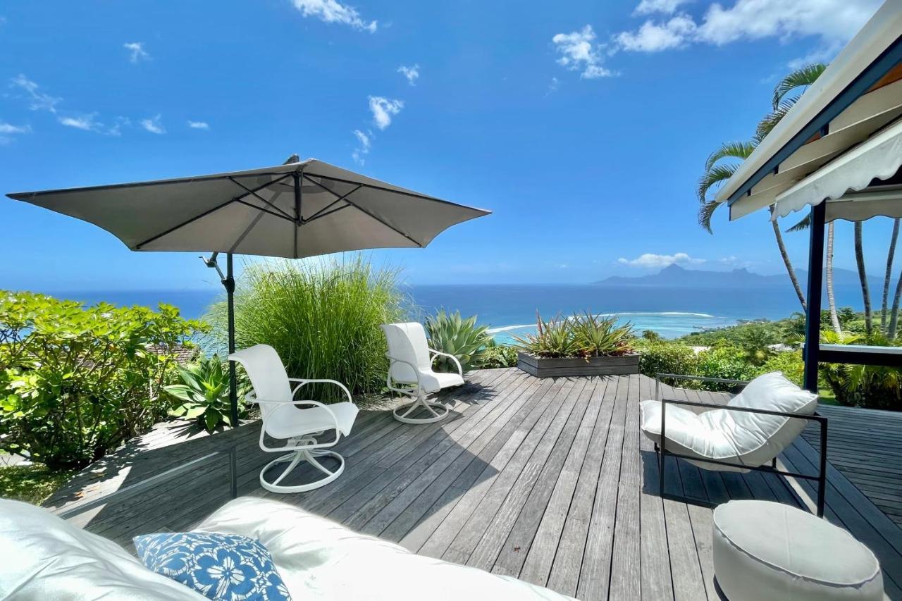 Villa Tiare Amazing View - Private Pool - 4 Bedrooms- Up To 7 Pers Punaauia  ภายนอก รูปภาพ