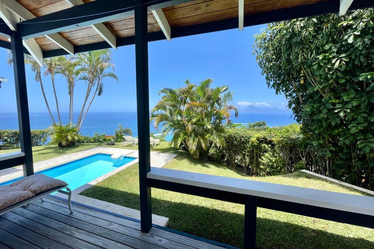 Villa Tiare Amazing View - Private Pool - 4 Bedrooms- Up To 7 Pers Punaauia  ภายนอก รูปภาพ